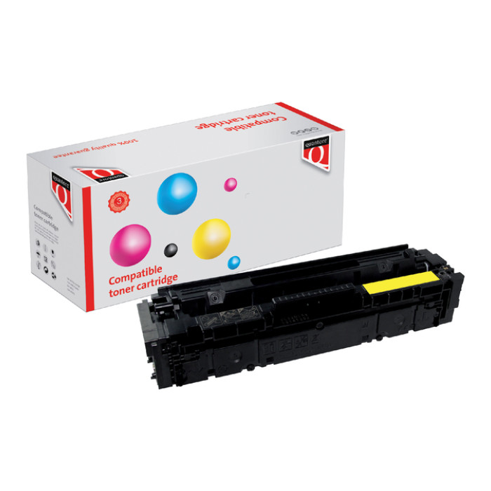 Tonercartridge Quantore alternatief tbv HP CF402X 201X geel