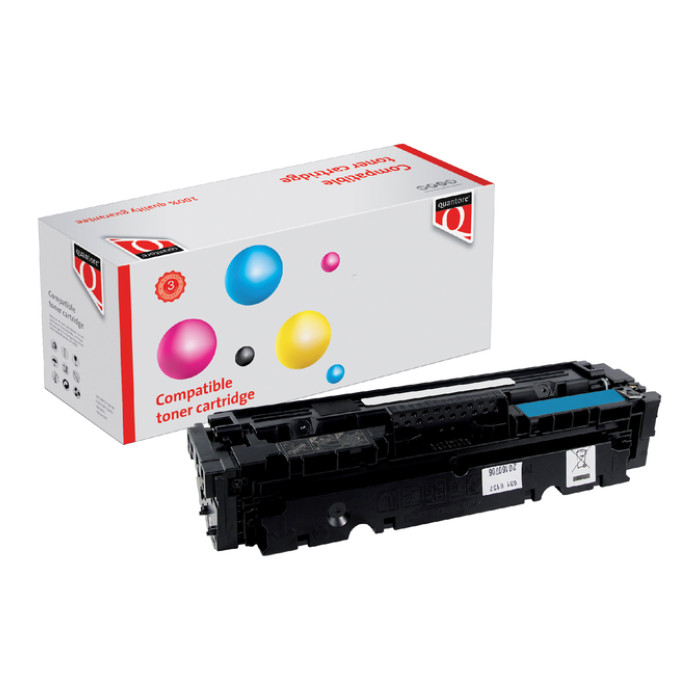 Tonercartridge Quantore alternatief tbv HP CF411A 410A blauw