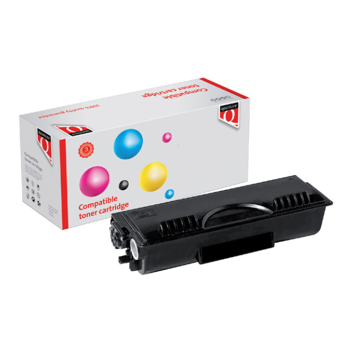 Toner Quantore alternatief tbv Brother TN-6600BK zwart