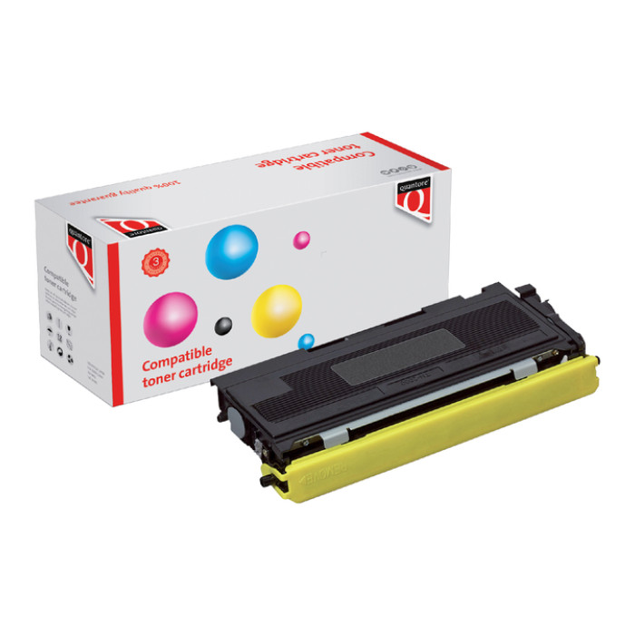 Toner Quantore alternatief tbv Brother TN-2000BK zwart