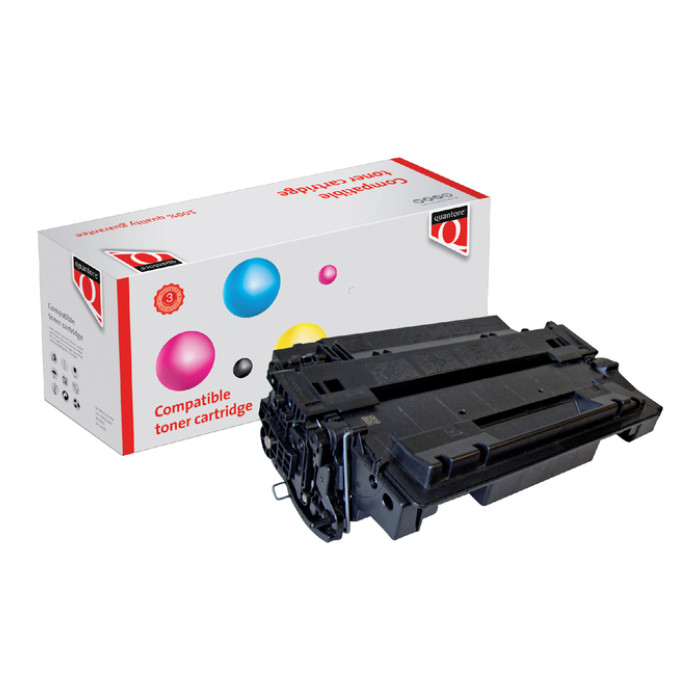 Tonercartridge Quantore alternatief tbv HP CE255A 55A zwart