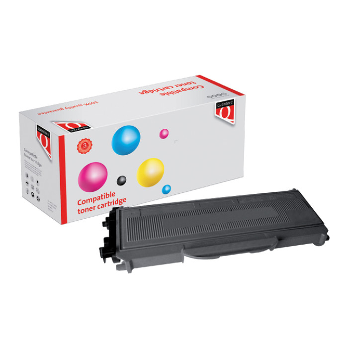 Toner Quantore alternatief tbv Brother TN-2110BK zwart