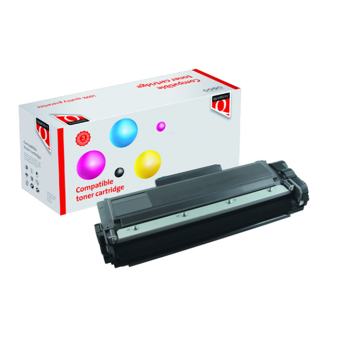 Toner Quantore alternatief tbv Brother TN-2420BK zwart