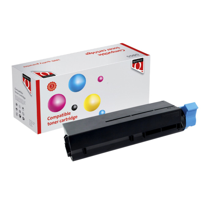 Toner Quantore alternatief tbv Oki 45807106 zwart