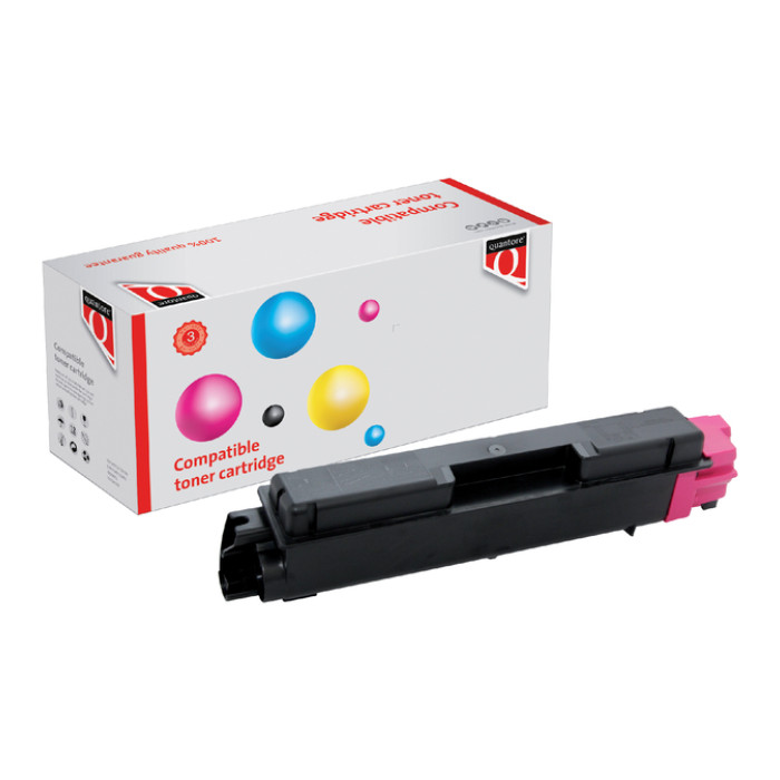Toner Quantore alternatief tbv Kyocera TK-5140M rood