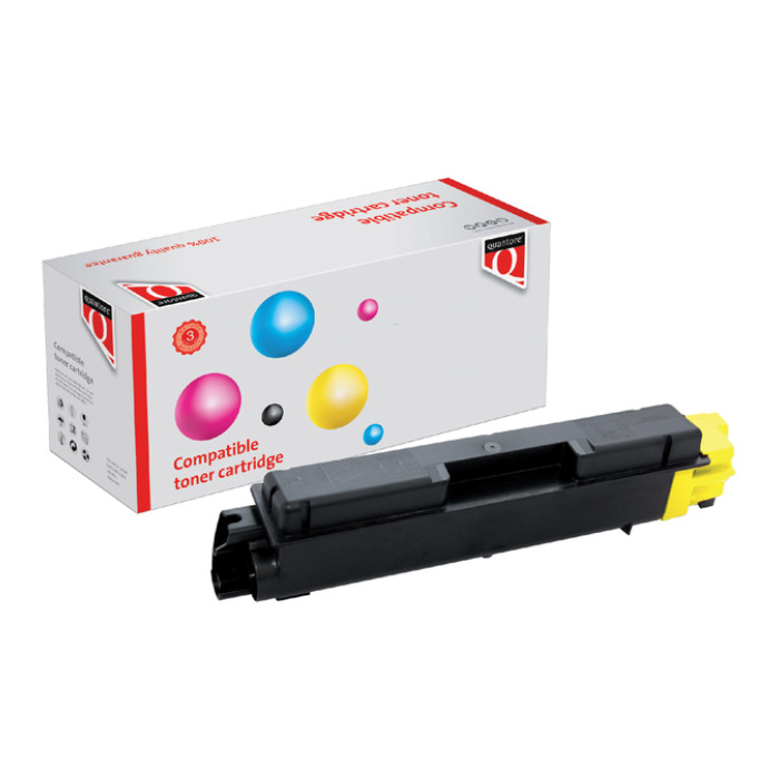Toner Quantore alternatief tbv Kyocera TK-5140Y geel