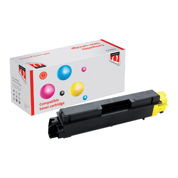 Toner Quantore alternatief tbv Kyocera TK-5150Y geel