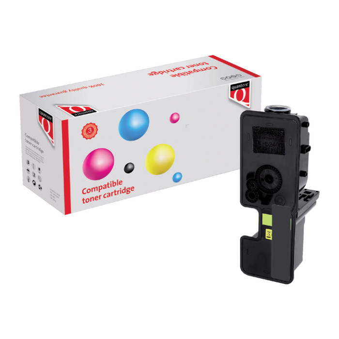 Toner Quantore alternatief tbv Kyocera TK-5240Y geel