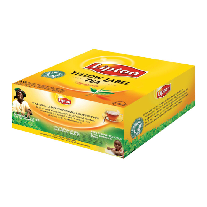 Thee Lipton yellow label zonder envelop 100x1.5gr