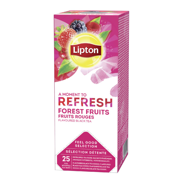 Thee Lipton Refresh forest fruits 25x1.5gr