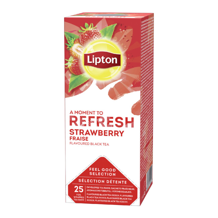 Thee Lipton Refresh strawberry 25x1.5gr