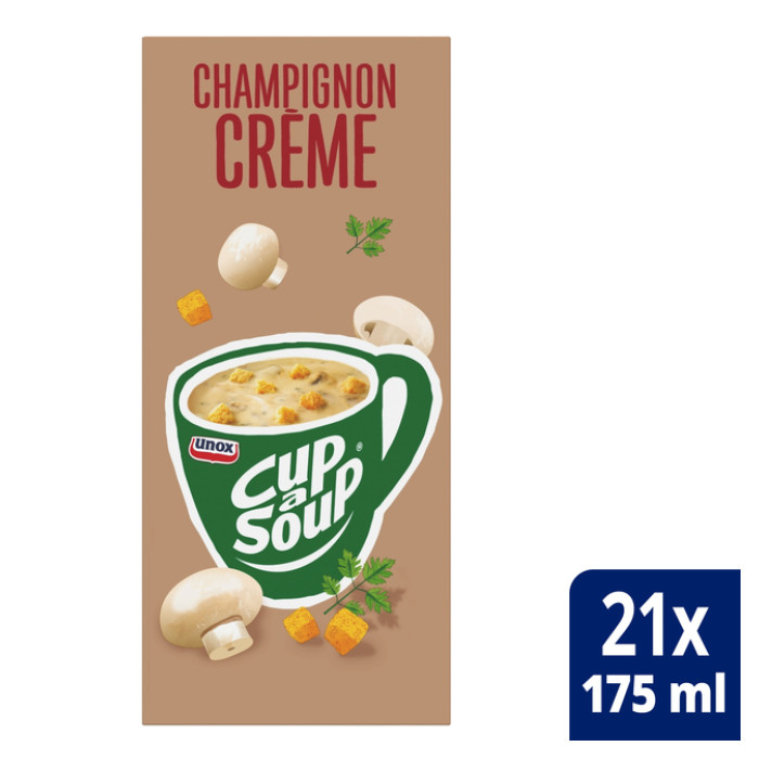 Cup-a-Soup Unox champignon crème 21x175ml