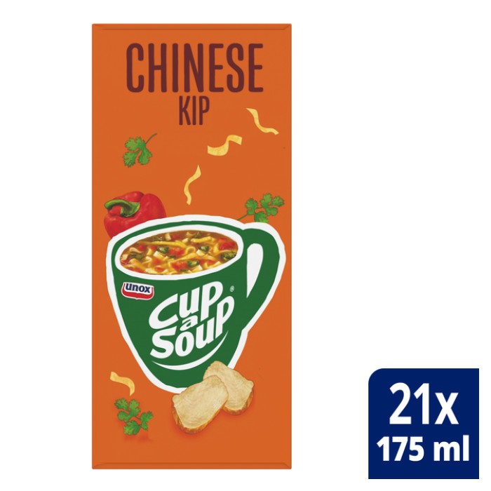 Cup-a-Soup Unox Chinese kip 21x175ml