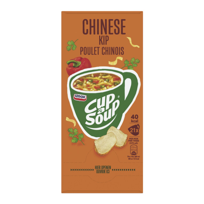 Cup-a-Soup Unox Chinese kip 21x175ml