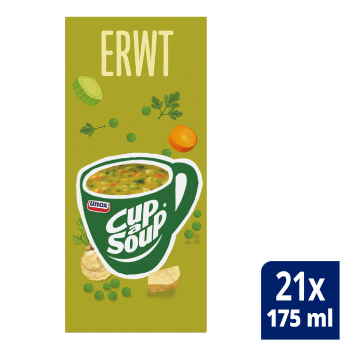Cup-a-Soup Unox erwtensoep 21x175ml