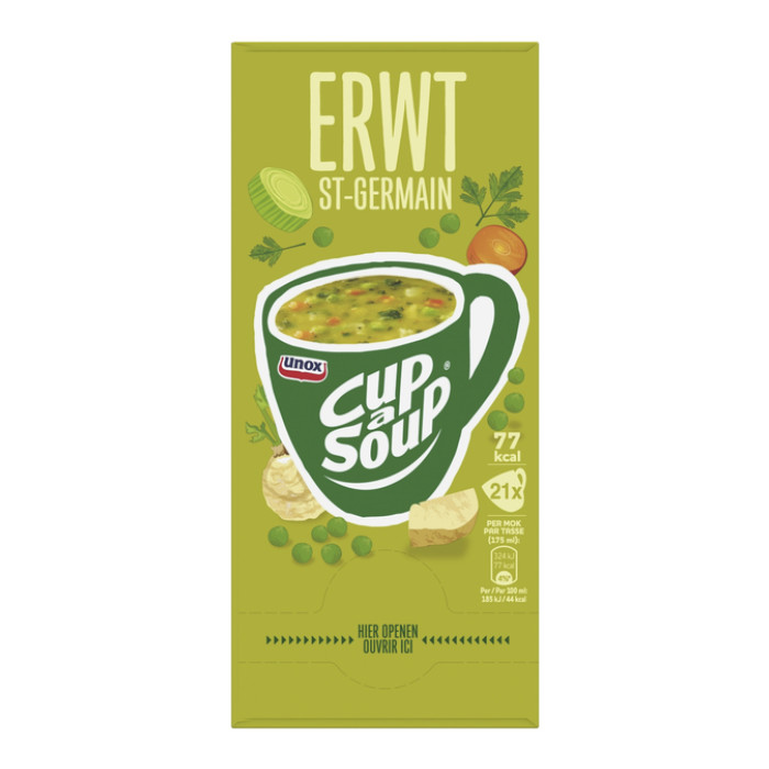 Cup-a-Soup Unox erwtensoep 21x175ml