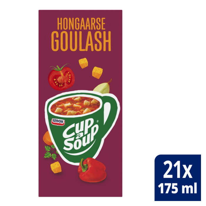 Cup-a-Soup Unox Hongaarse goulash 21x175ml