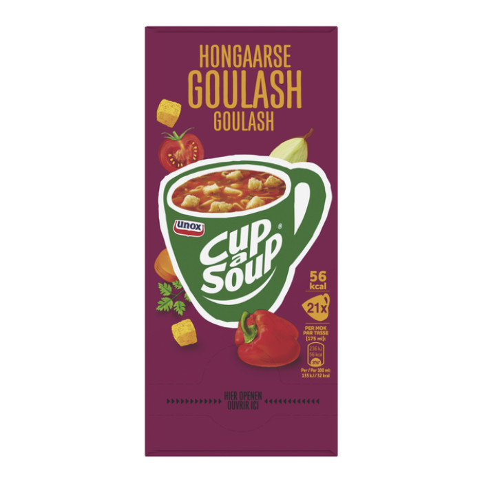 Cup-a-Soup Unox Hongaarse goulash 21x175ml