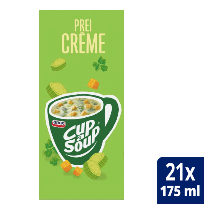 Cup-a-Soup Unox prei-crème 21x175ml