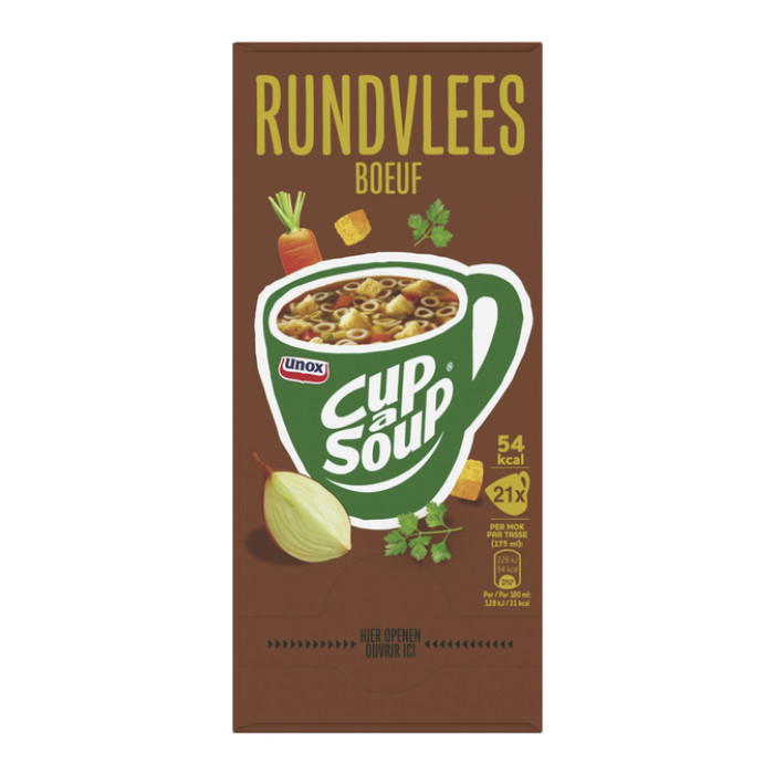 Cup-a-Soup Unox rundvlees 21x175ml