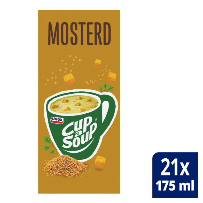 Cup-a-Soup Unox mosterd 21x175ml
