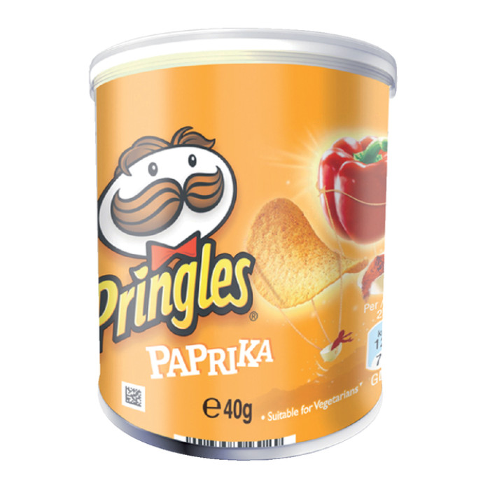 Chips pringles paprika 40 gram