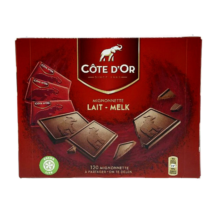 Chocolade Cote d'Or mignonnette melk 120x10 gram