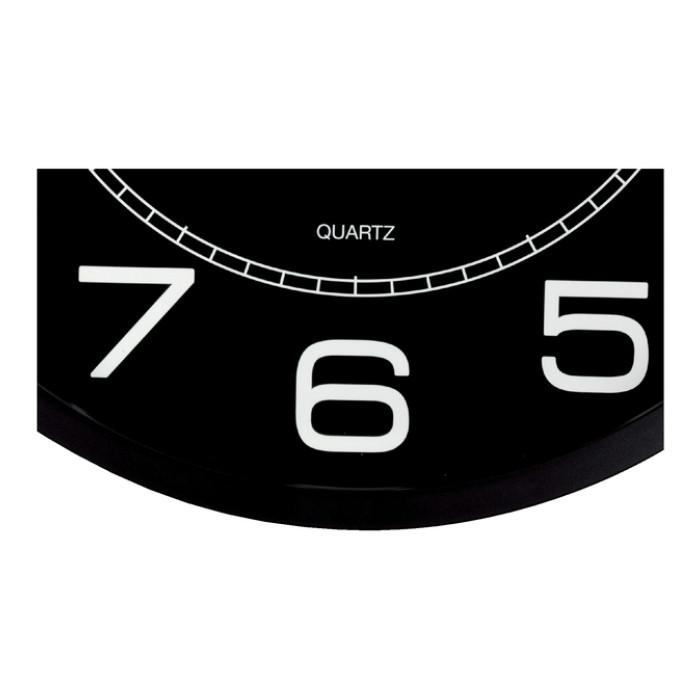 Wandklok Unilux Mega Ø 57.5cm zwart