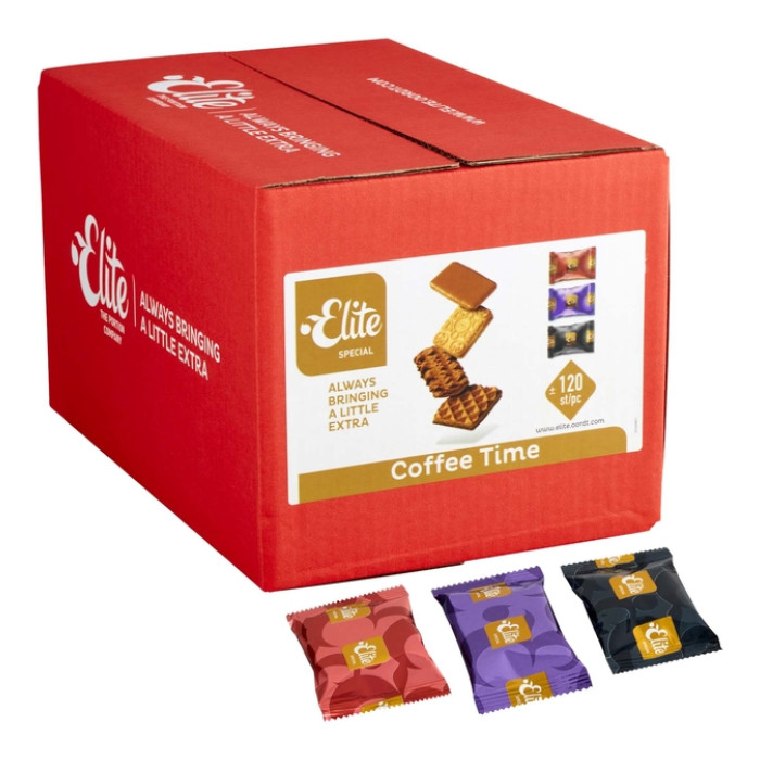 Koekjes Elite Special Coffee Time mix 120 stuks