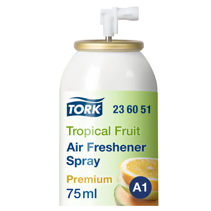 Luchtverfrisser Tork A1 Premium spray tropisch fruit 236051