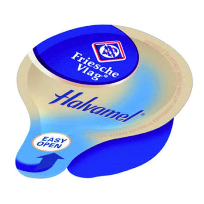 Koffiemelk Friesche vlag halvamel 7ml 10 cups
