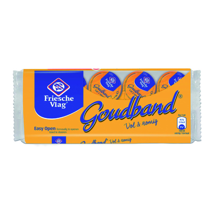 Koffiemelk Friesche Vlag goudband cups 10x7.5 gram