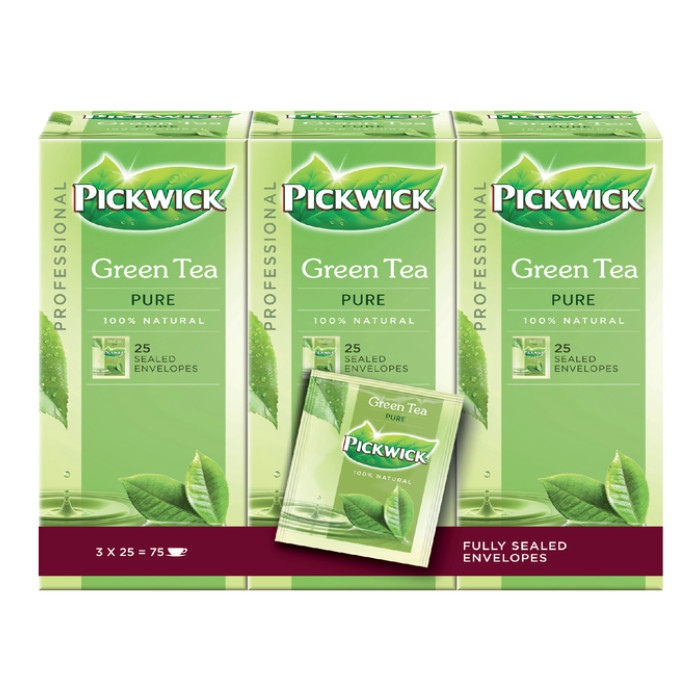 Thee Pickwick Fair Trade green pure 25x1.5gr