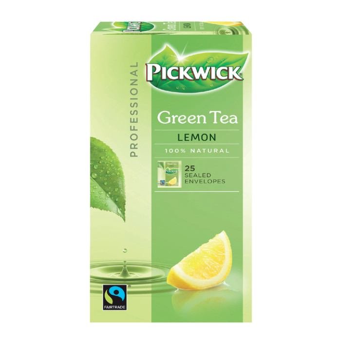 Thee Pickwick Fair Trade green lemon 25x1.5gr