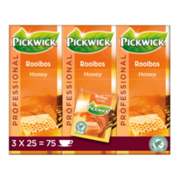 Thee Pickwick rooibos honey 25x1.5gr