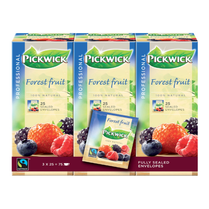 Thee Pickwick Fair Trade forest fruit 25x1.5gr