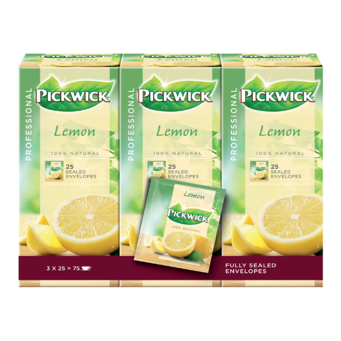 Thee Pickwick Fair Trade lemon 25x1.5gr