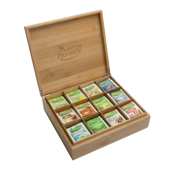 Theekist Pickwick inclusief 12 smaken thee