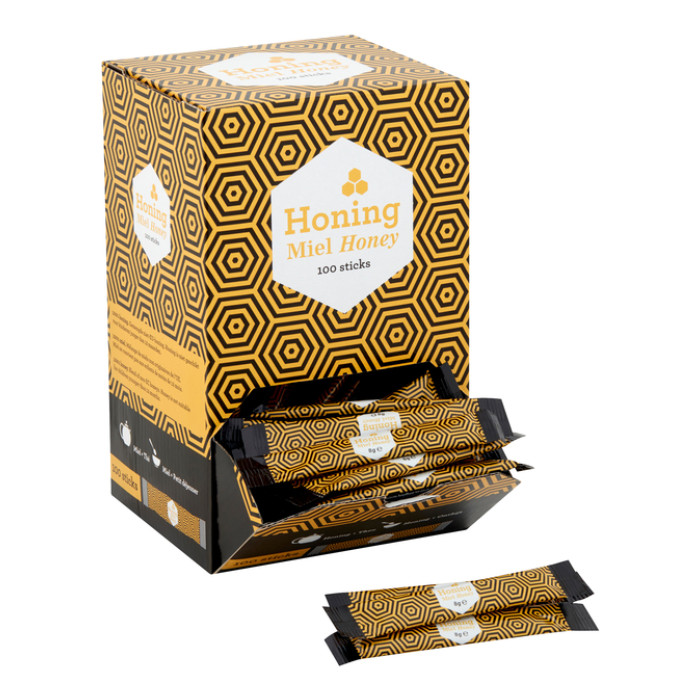 Honingsticks Van Oordt 100 stuks