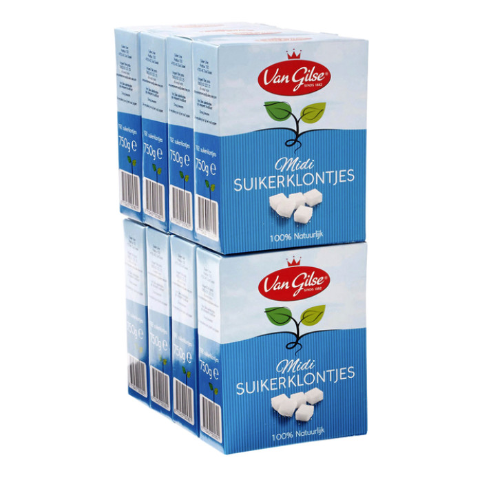 Suikerklontjes Van Gilse Midi 750gram