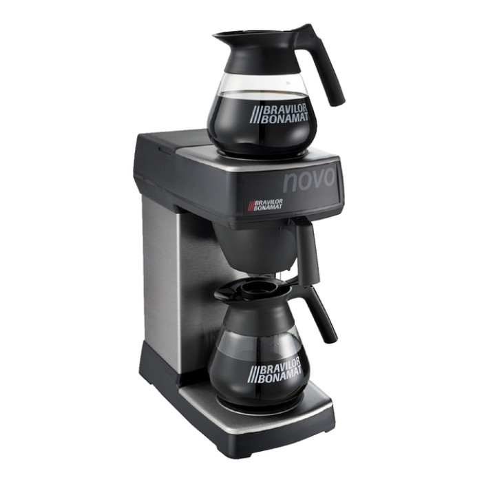 Koffiezetapparaat Bravilor Novo inclusief glazen kan