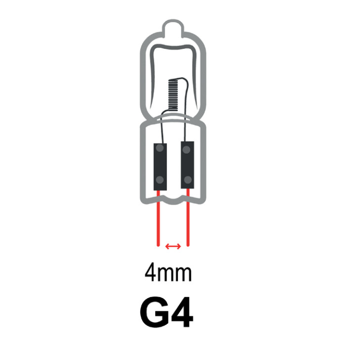 Ledlamp Integral GU4 4000K koel wit 1W 110lumen