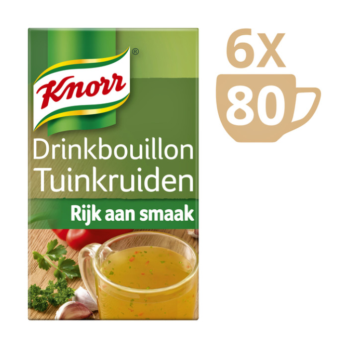 Drinkbouillon Knorr tuinkruiden 80 stuks