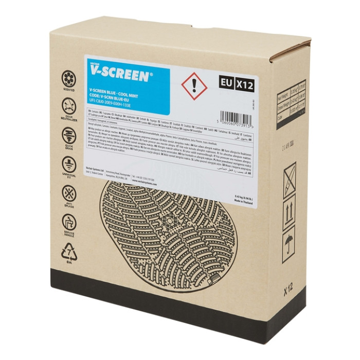 Urinoirmat V-screen Cool Mint