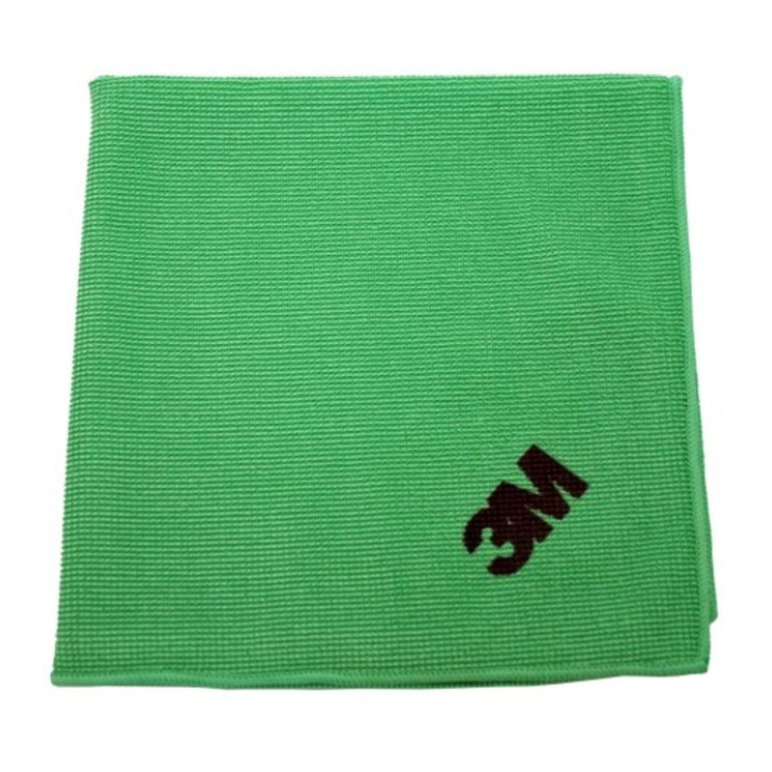 Microvezeldoek Scotch-Brite Essential 360x360mm groen 10 stuks