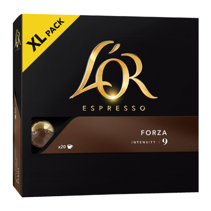 Koffiecups L'Or espresso Forza 20 stuks