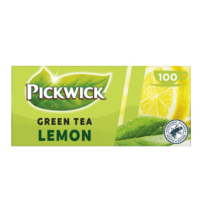 Thee Pickwick green original lemon 100x2gr