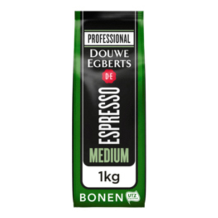 Koffie Douwe Egberts espresso bonen medium roast 1kg