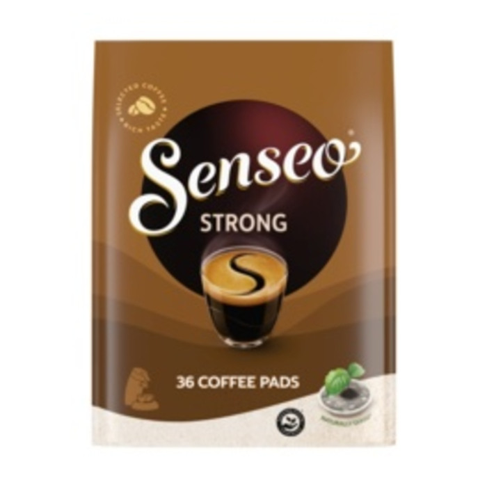 Koffiepads Douwe Egberts Senseo strong 36 stuks