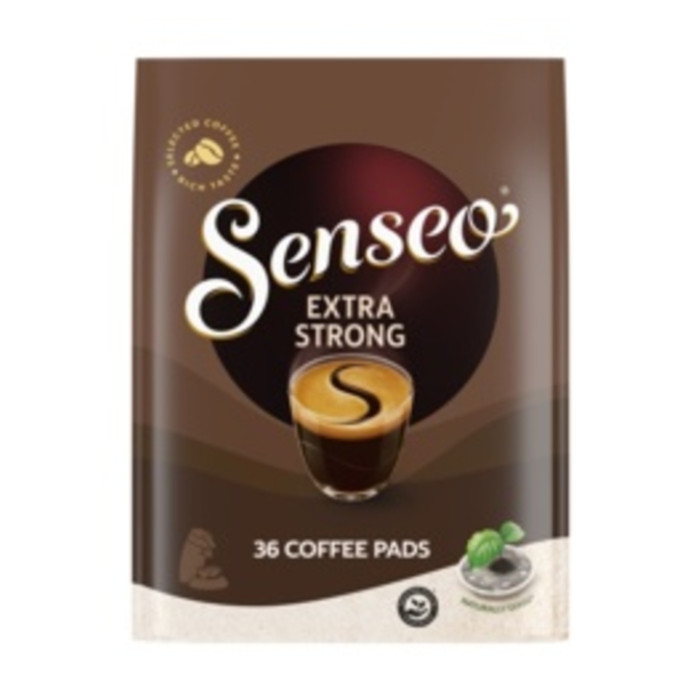 Koffiepads Douwe Egberts Senseo extra strong 36 stuks